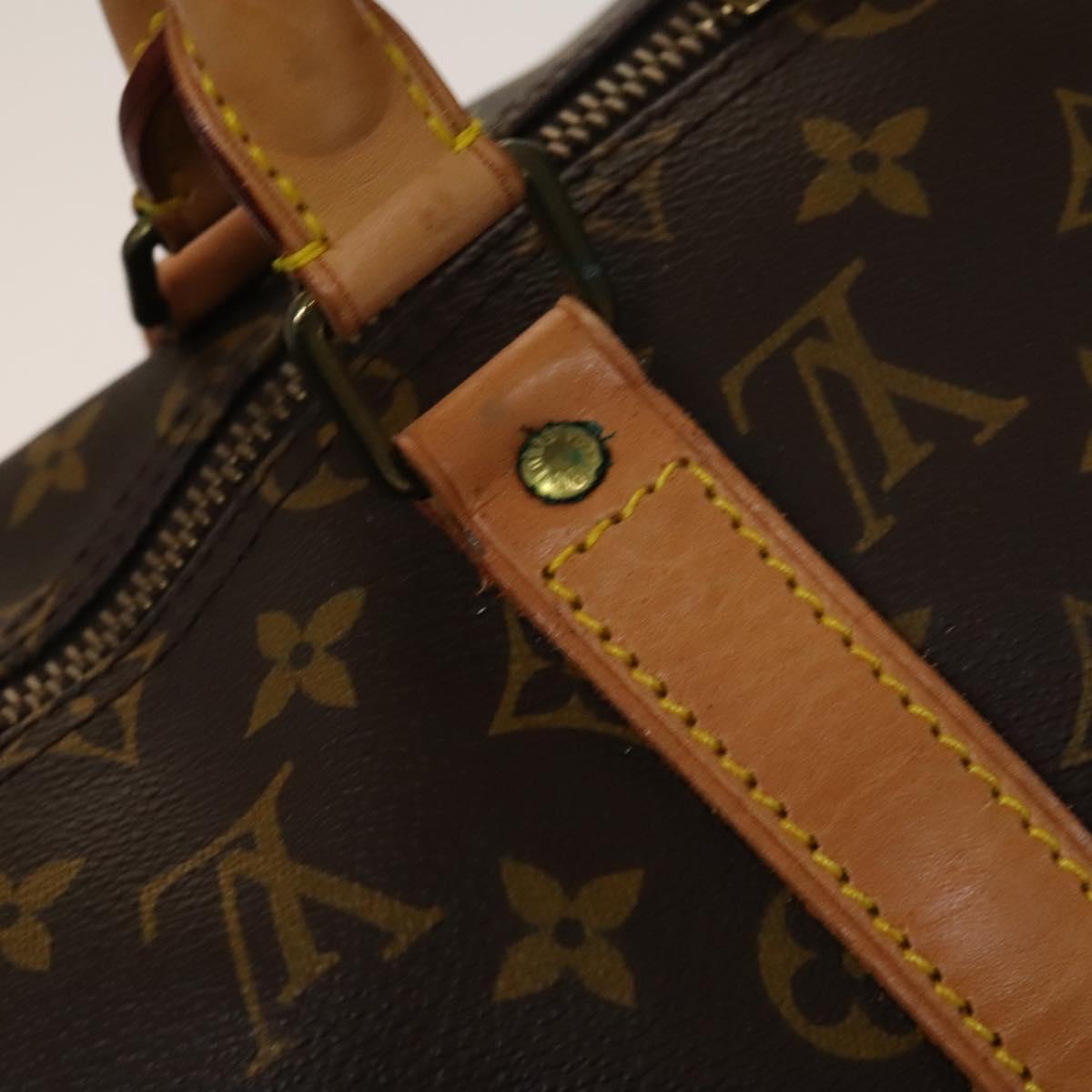 LOUIS VUITTON Monogram Keepall 50 Boston Bag M41426 LV Auth 133836