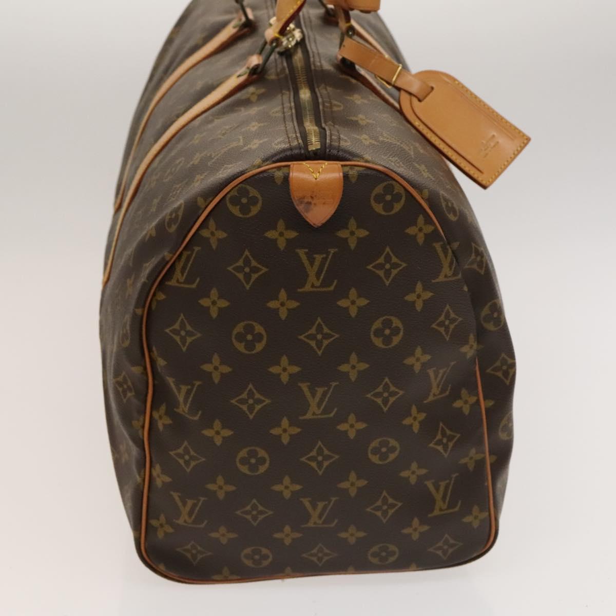 LOUIS VUITTON Monogram Keepall 50 Boston Bag M41426 LV Auth 133836