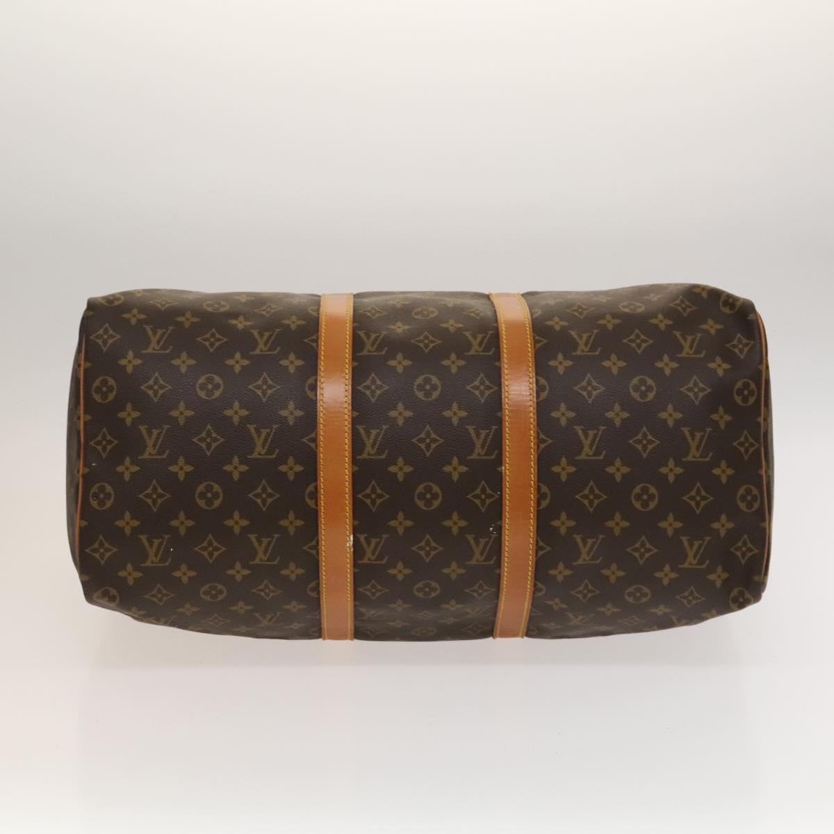 LOUIS VUITTON Monogram Keepall 50 Boston Bag M41426 LV Auth 133836