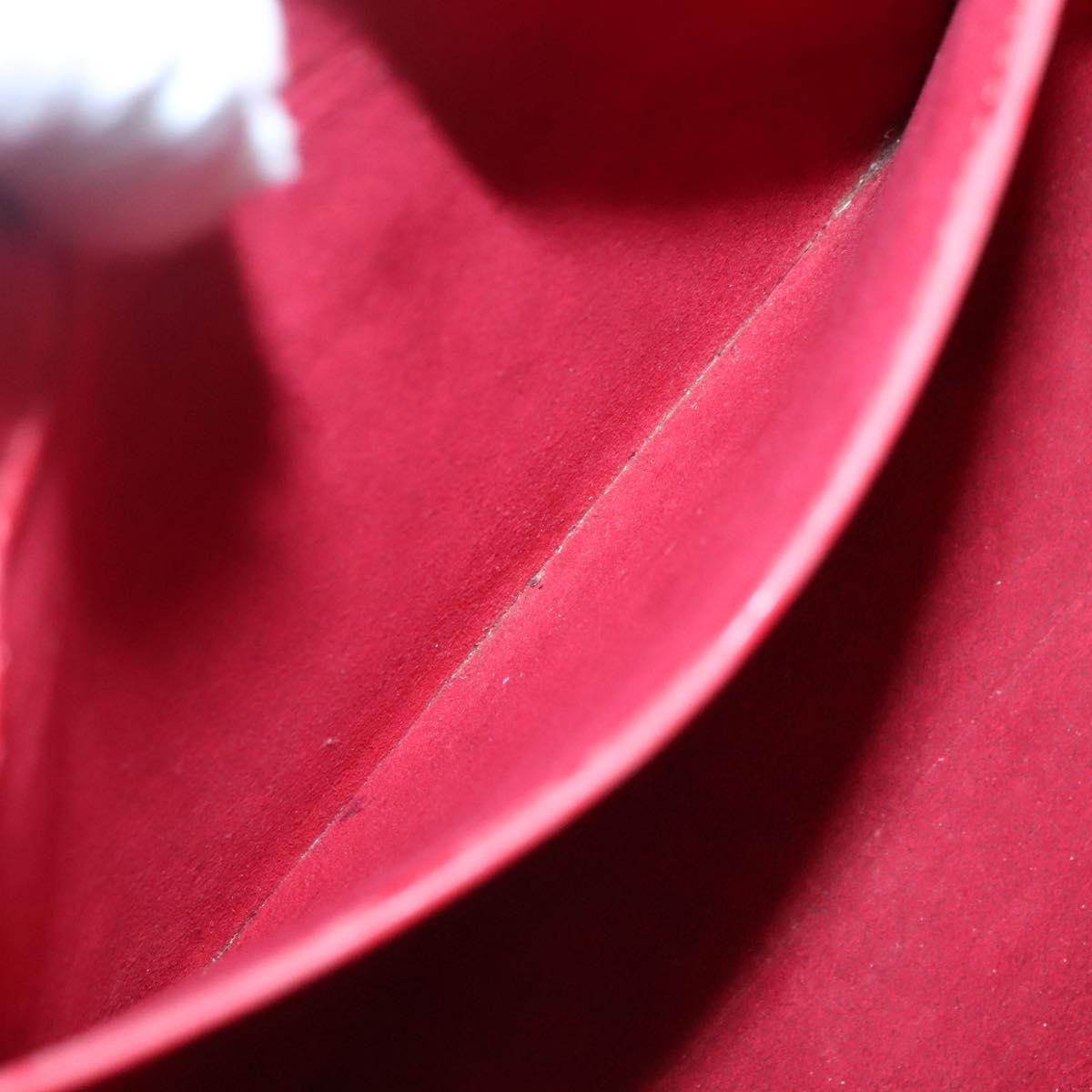 LOUIS VUITTON Epi Duplex Tote Bag Red M52427 LV Auth 133839