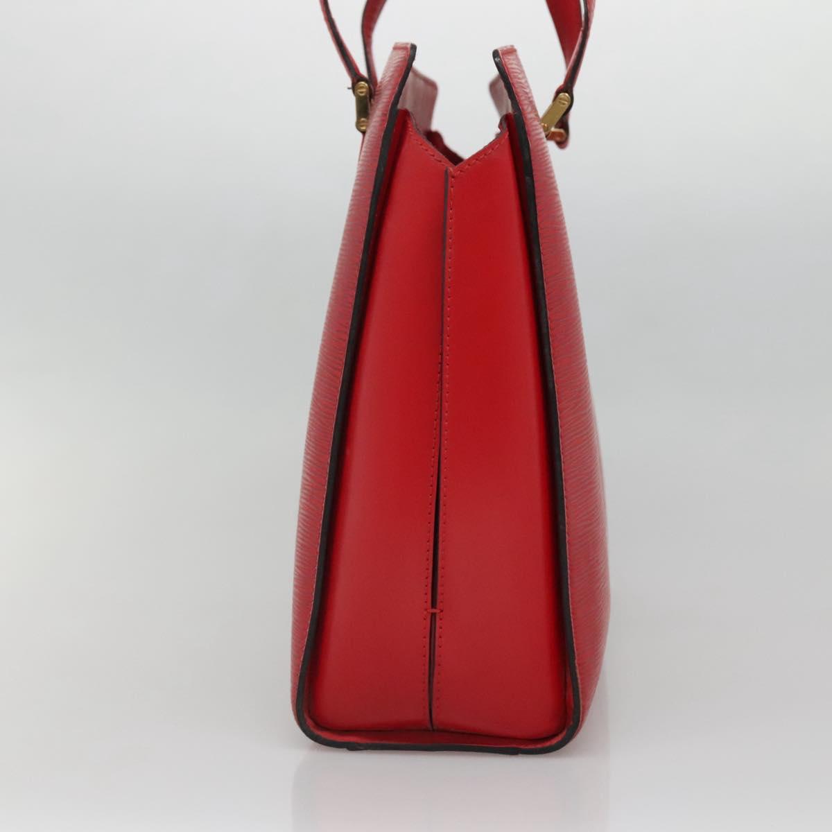 LOUIS VUITTON Epi Duplex Tote Bag Red M52427 LV Auth 133839