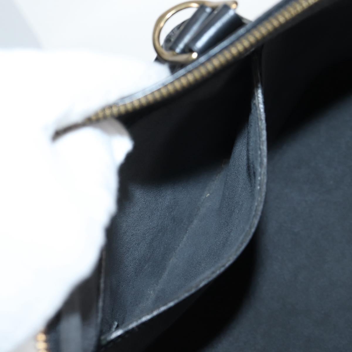 LOUIS VUITTON Epi Alma Hand Bag Black M52142 LV Auth 133841V
