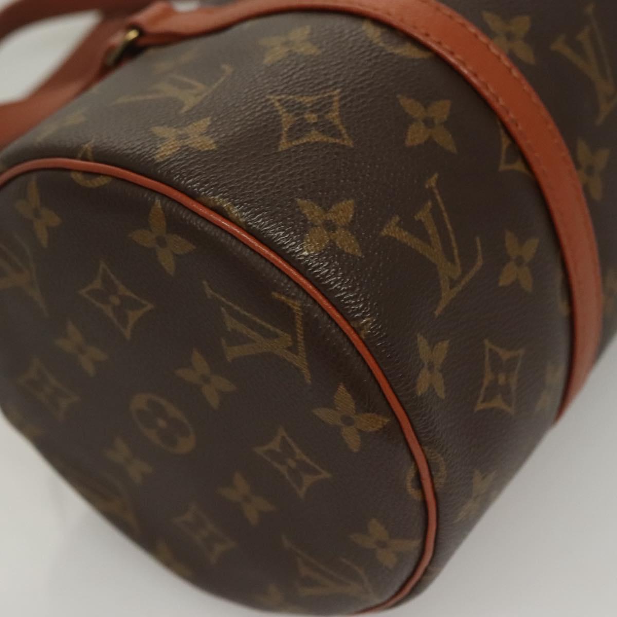 LOUIS VUITTON Monogram Papillon 30 Hand Bag M51385 LV Auth 133853