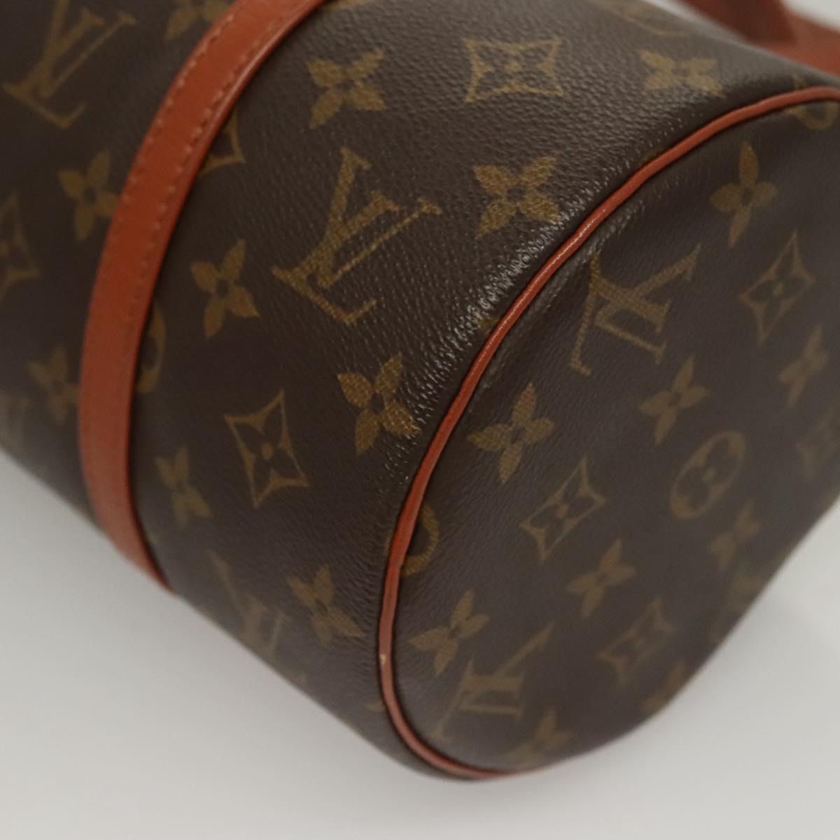LOUIS VUITTON Monogram Papillon 30 Hand Bag M51385 LV Auth 133853