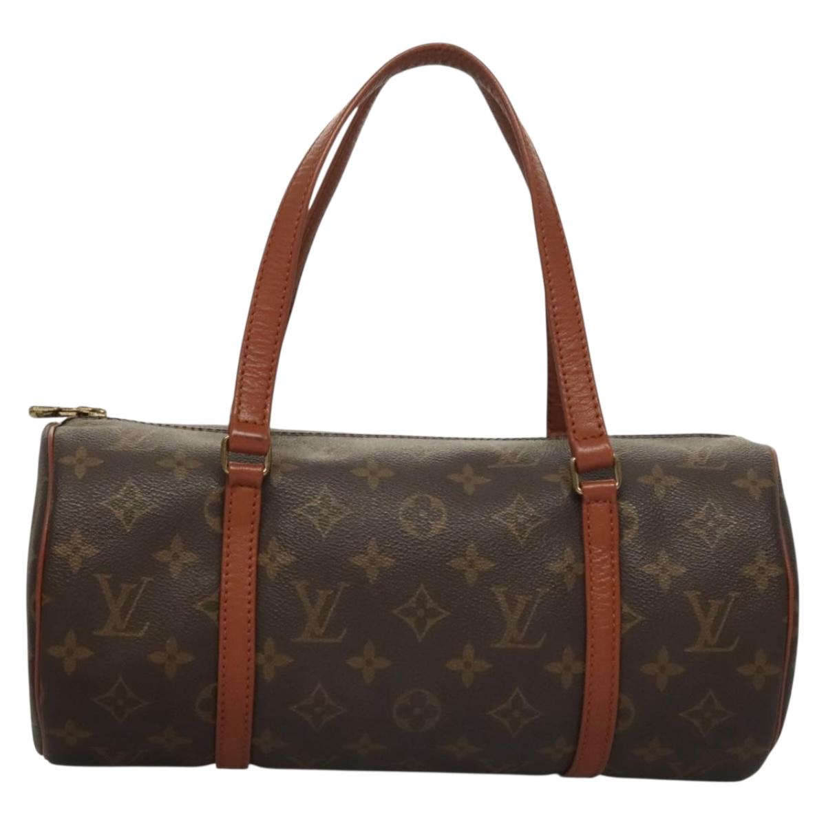 LOUIS VUITTON Monogram Papillon 30 Hand Bag M51385 LV Auth 133853
