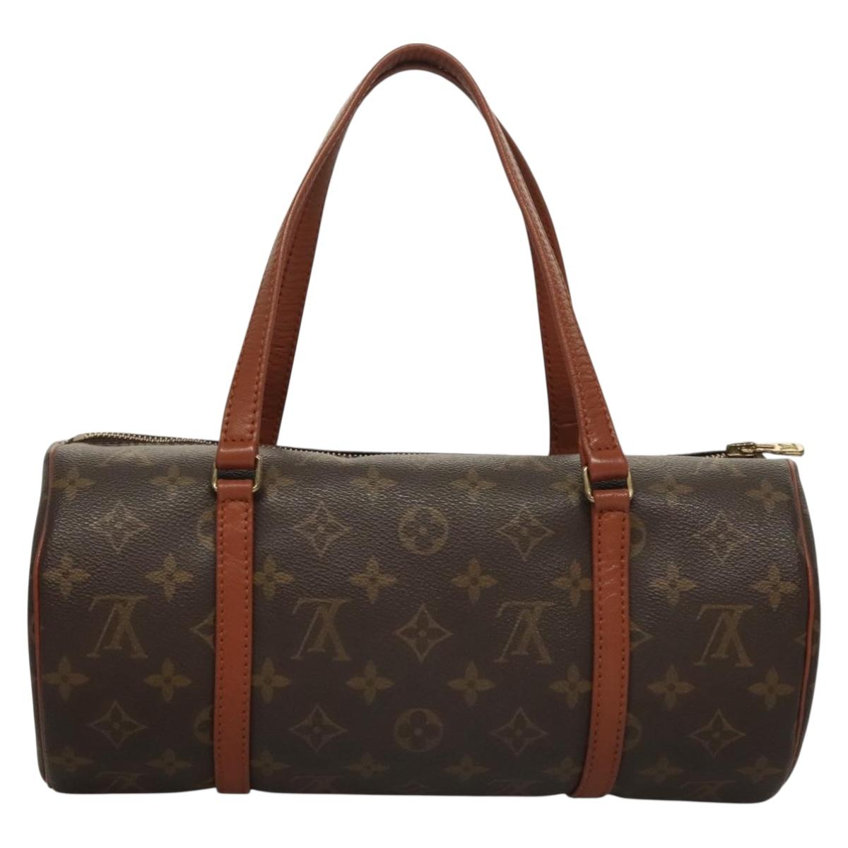 LOUIS VUITTON Monogram Papillon 30 Hand Bag M51385 LV Auth 133853