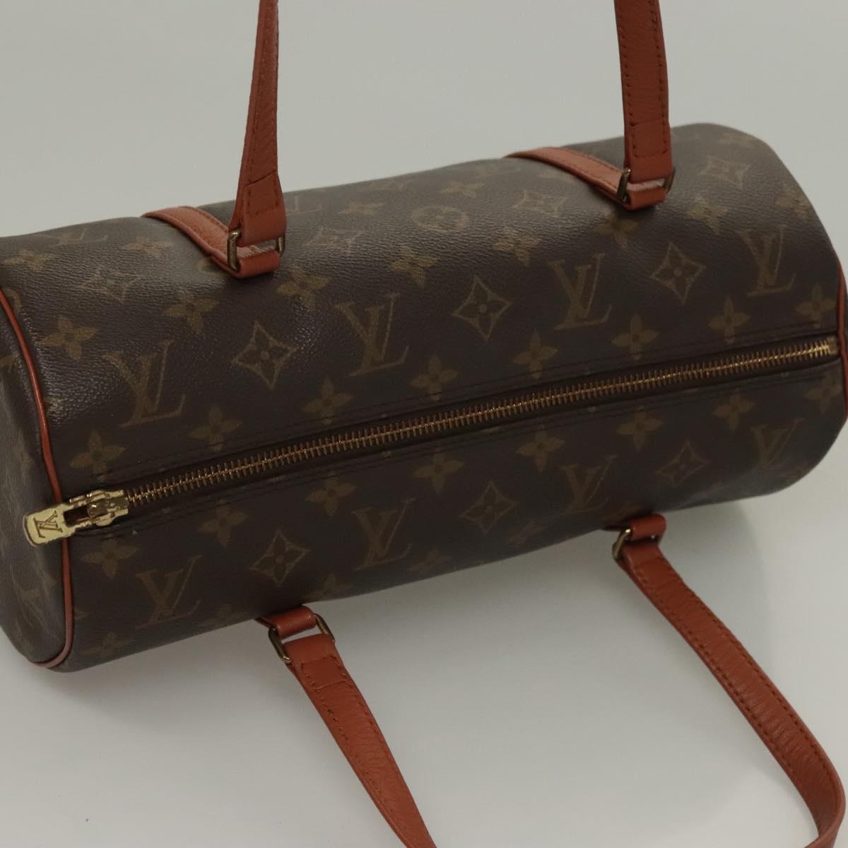 LOUIS VUITTON Monogram Papillon 30 Hand Bag M51385 LV Auth 133853