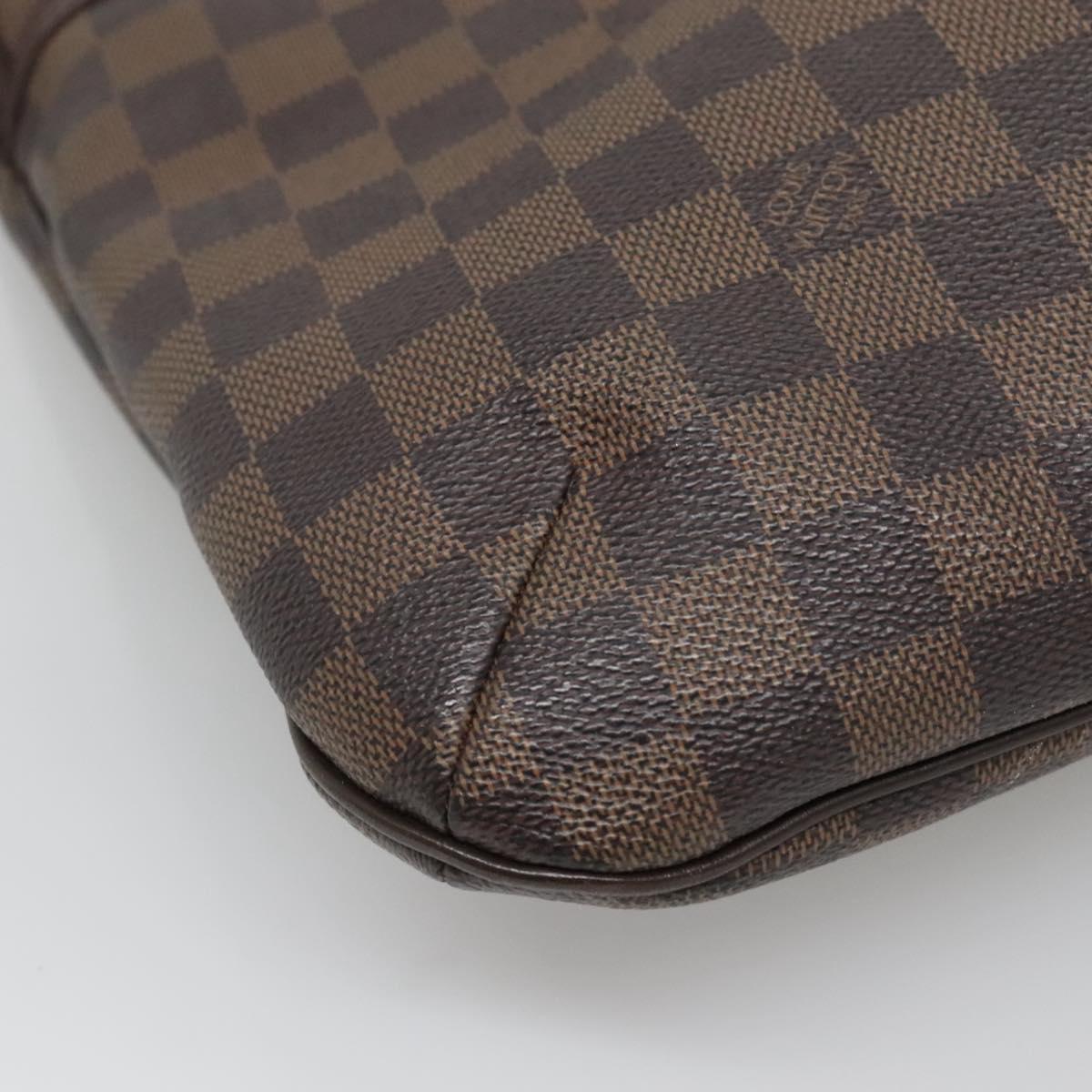 LOUIS VUITTON Damier Ebene Bloomsbury PM Shoulder Bag N42251 LV Auth 133881