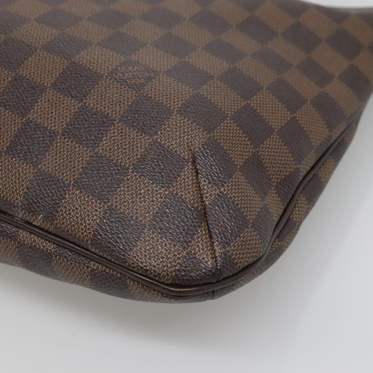 LOUIS VUITTON Damier Ebene Bloomsbury PM Shoulder Bag N42251 LV Auth 133881