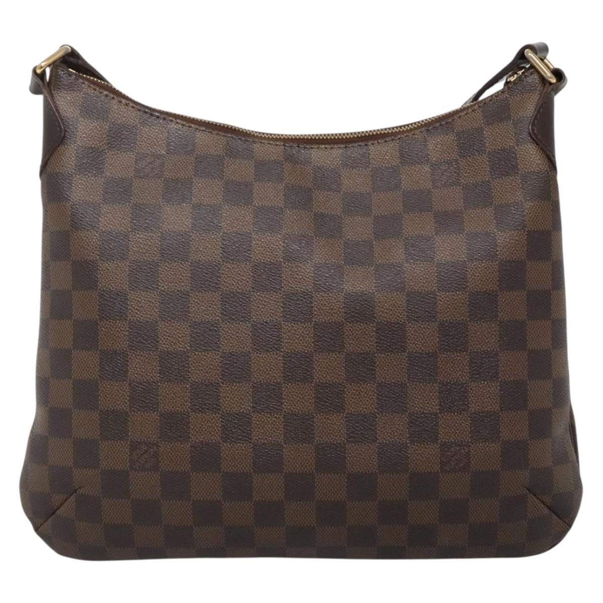 LOUIS VUITTON Damier Ebene Bloomsbury PM Shoulder Bag N42251 LV Auth 133881