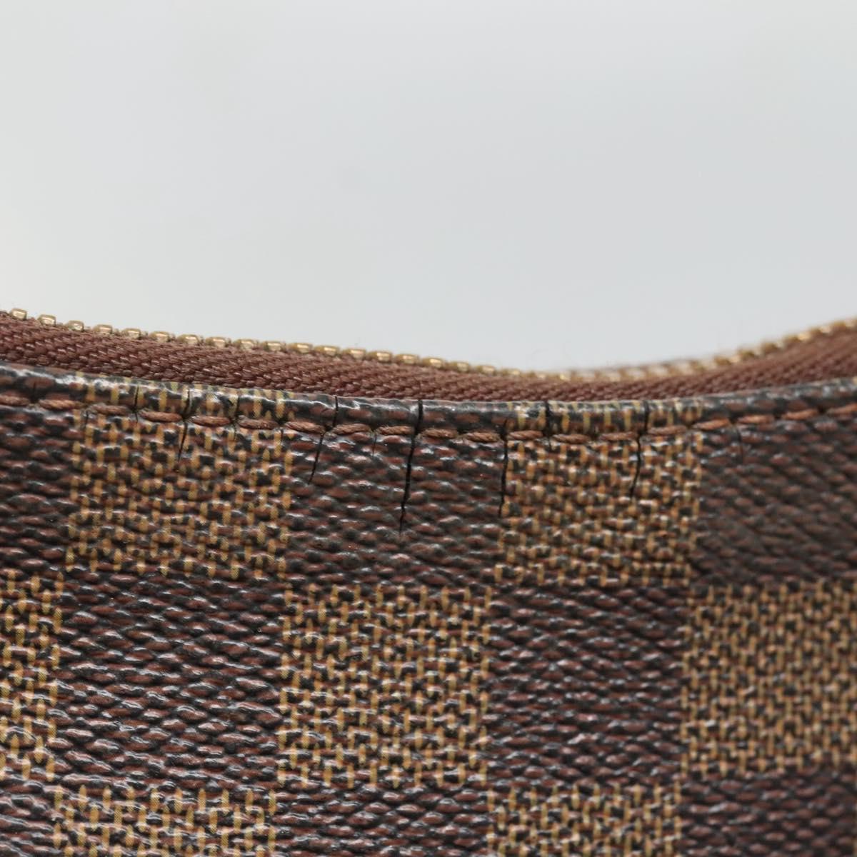 LOUIS VUITTON Damier Ebene Bloomsbury PM Shoulder Bag N42251 LV Auth 133881