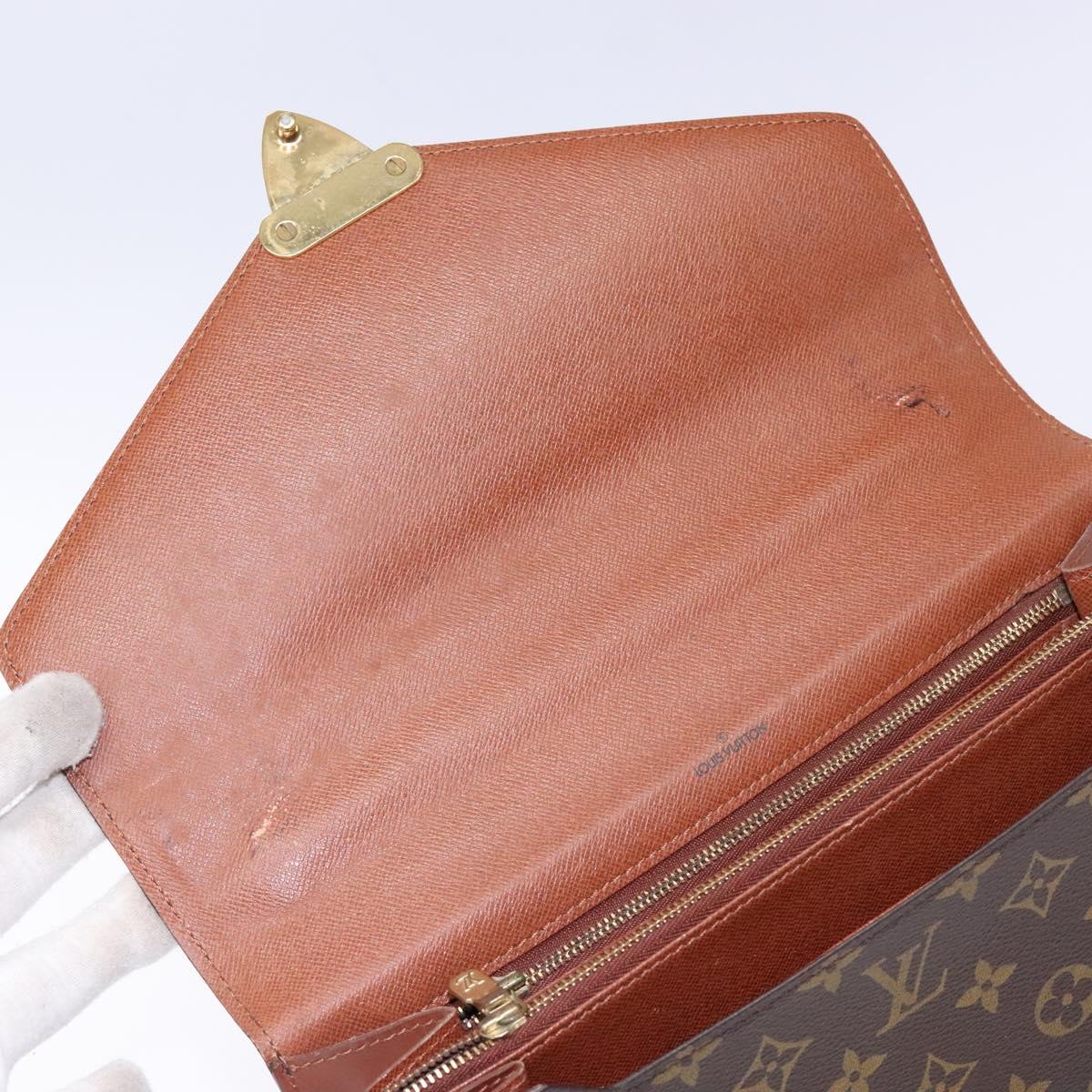 LOUIS VUITTON Monogram Concorde Hand Bag M51190 LV Auth 133935