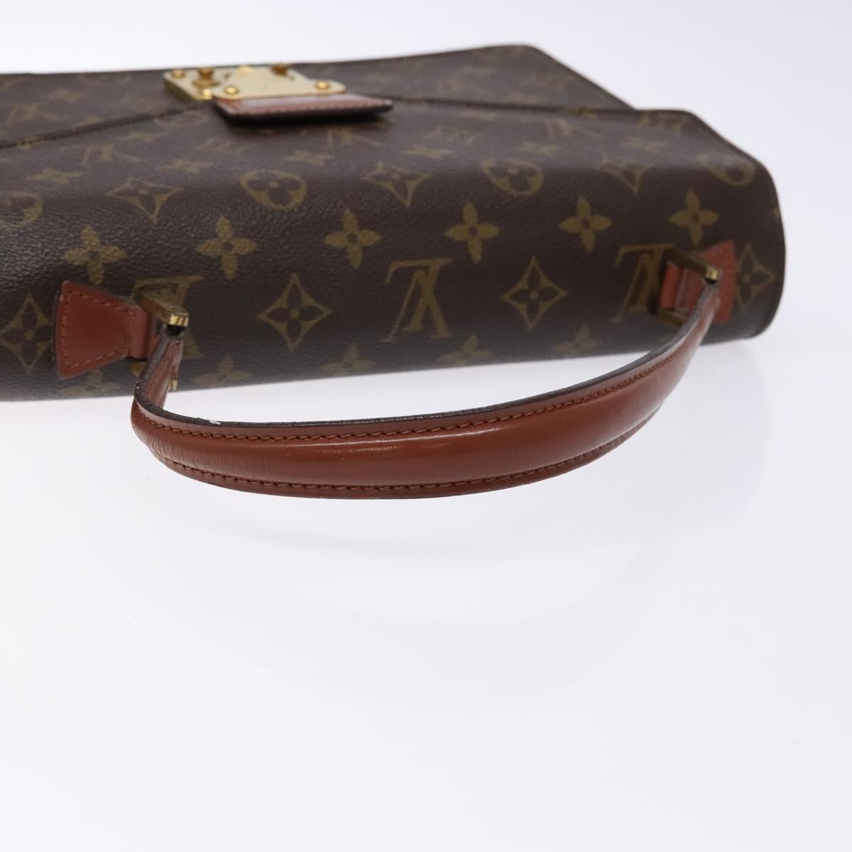 LOUIS VUITTON Monogram Concorde Hand Bag M51190 LV Auth 133935
