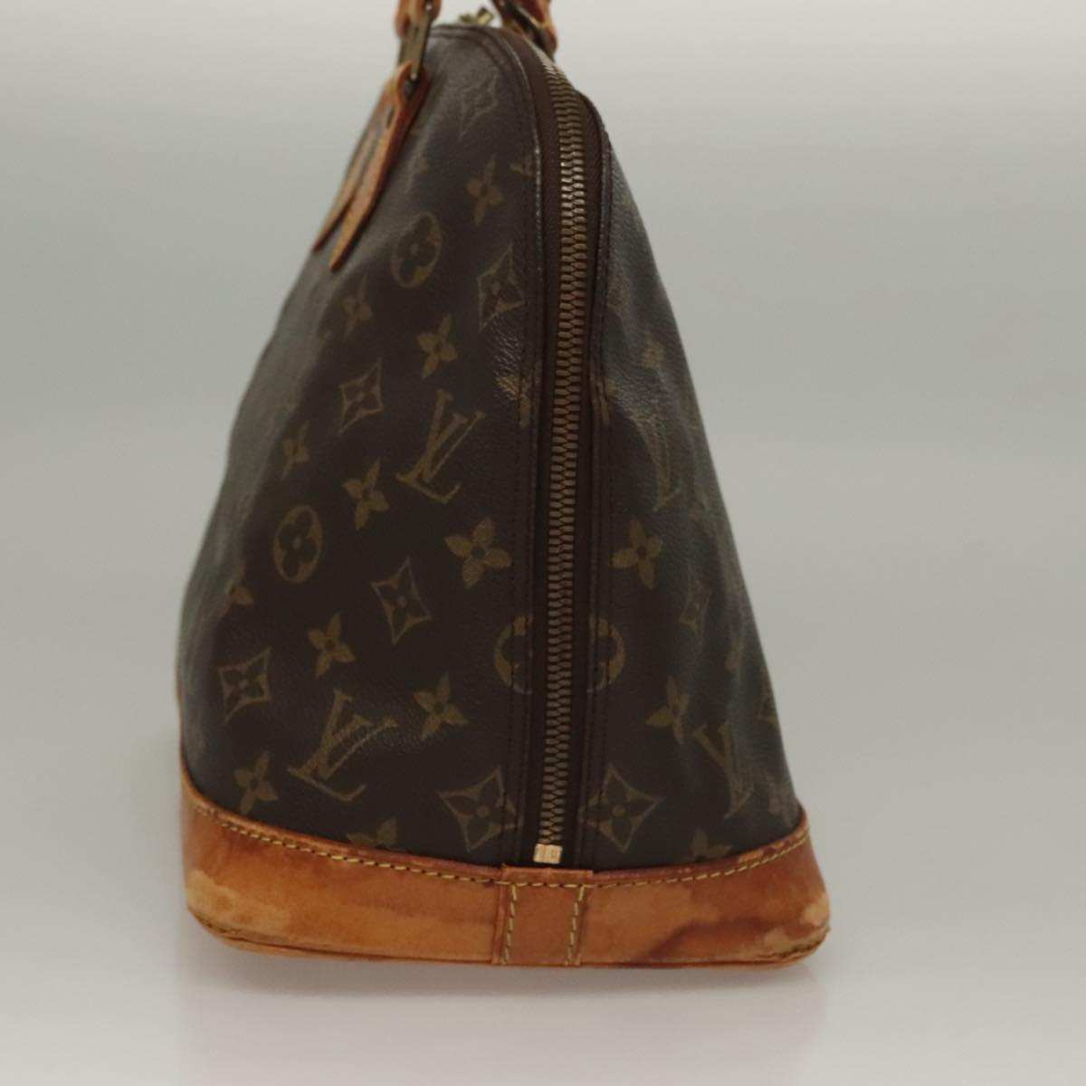 LOUIS VUITTON Monogram Alma Hand Bag M51130 LV Auth 133950
