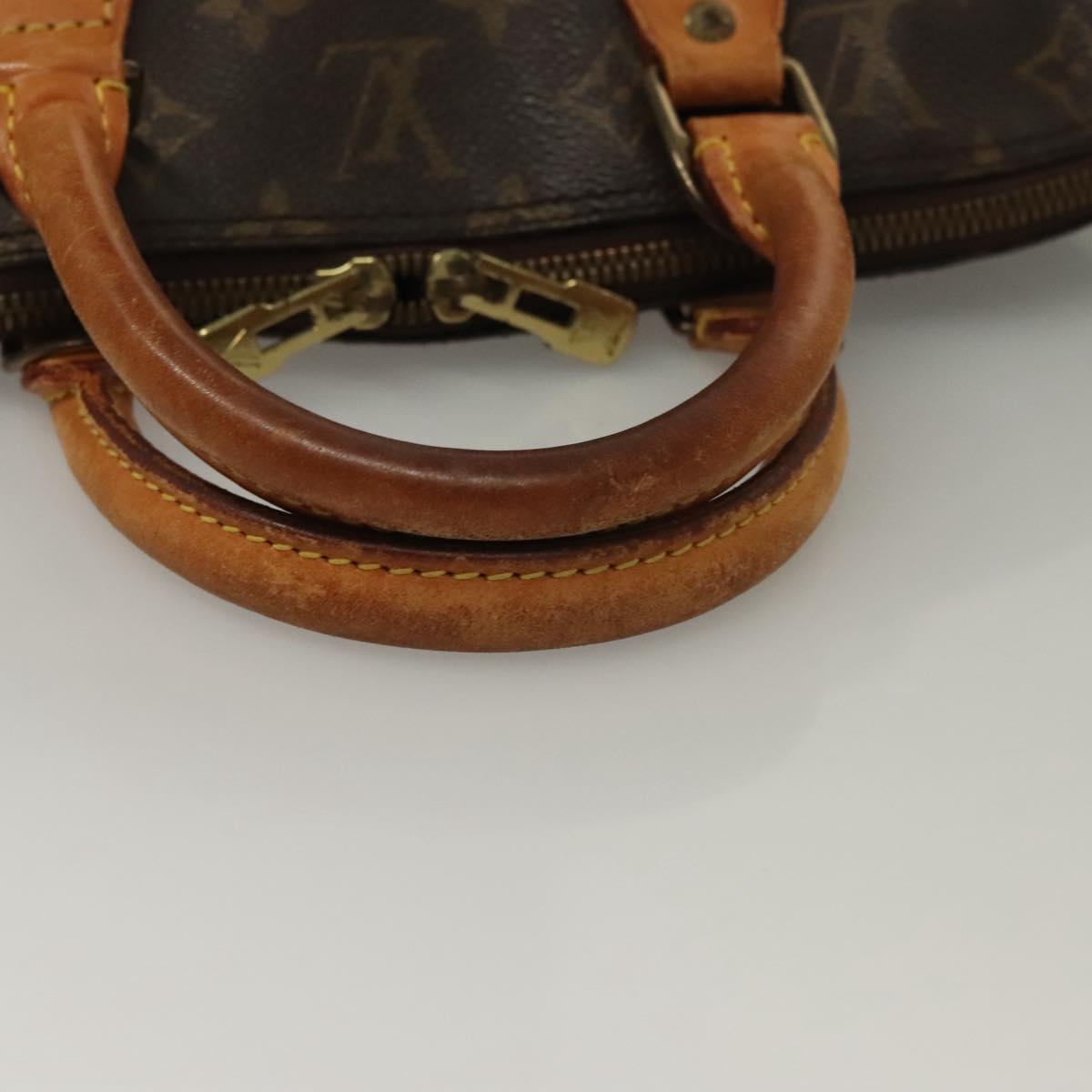 LOUIS VUITTON Monogram Alma Hand Bag M51130 LV Auth 133950