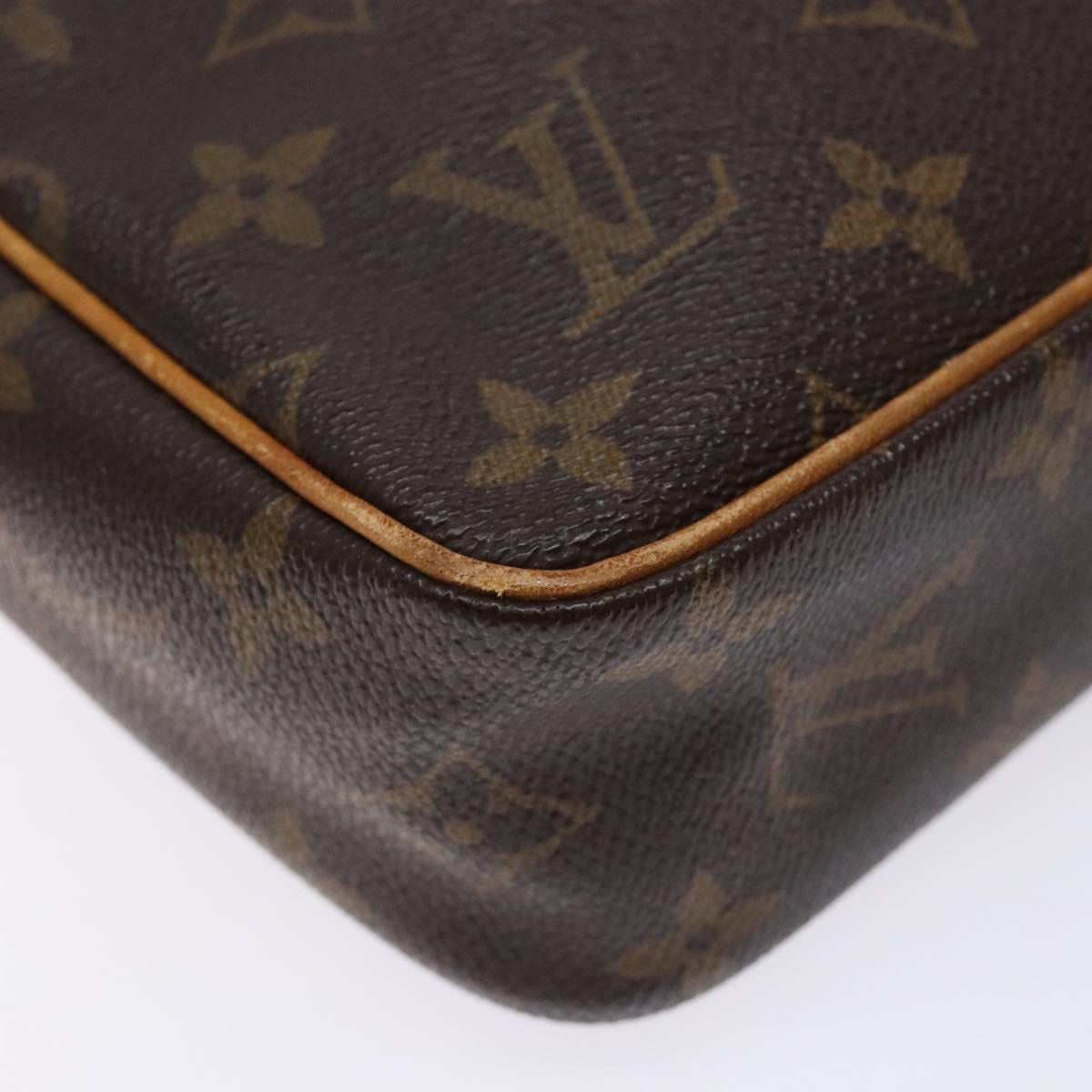 LOUIS VUITTON Monogram Compiegne 23 Clutch Bag M51847 LV Auth 133960