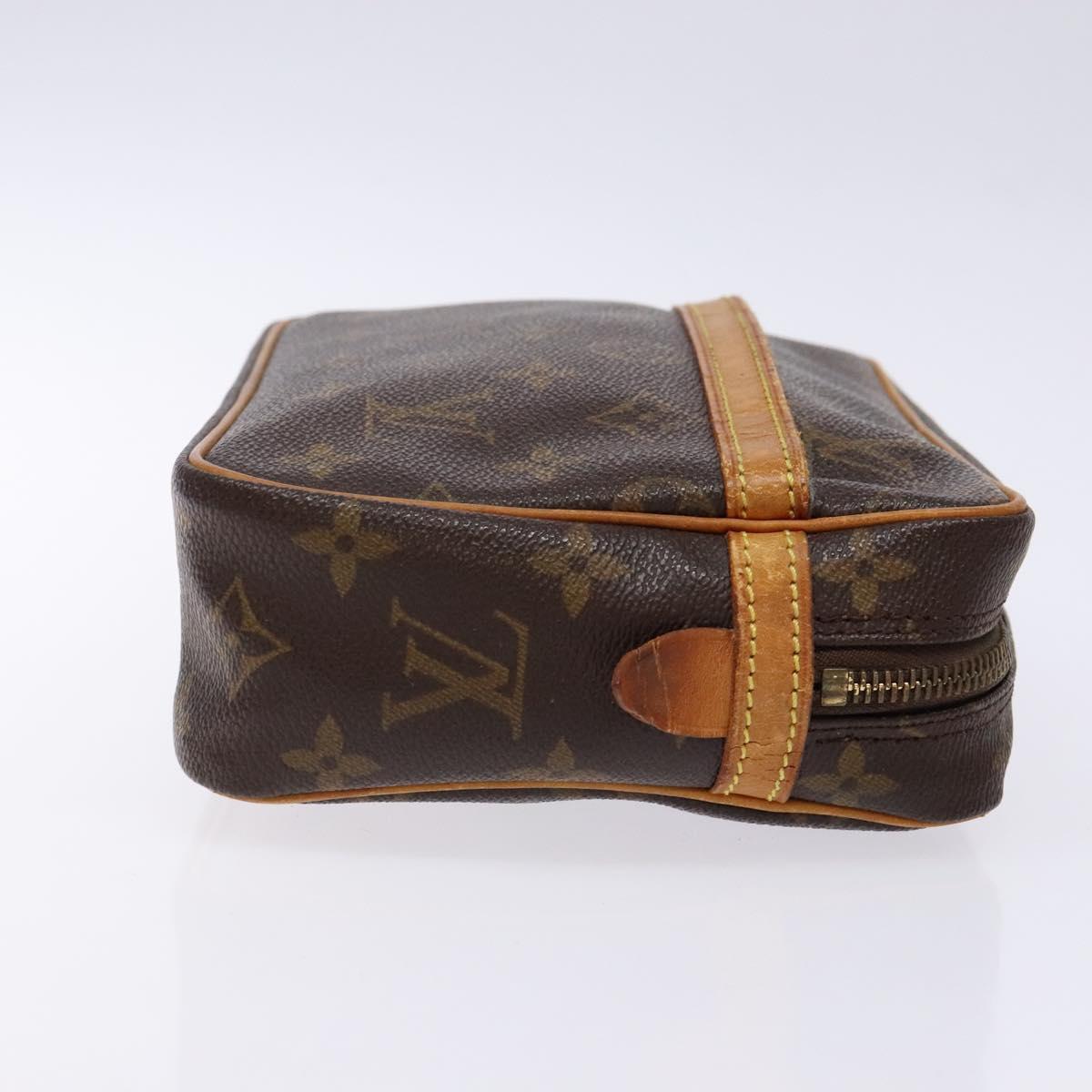 LOUIS VUITTON Monogram Compiegne 23 Clutch Bag M51847 LV Auth 133960