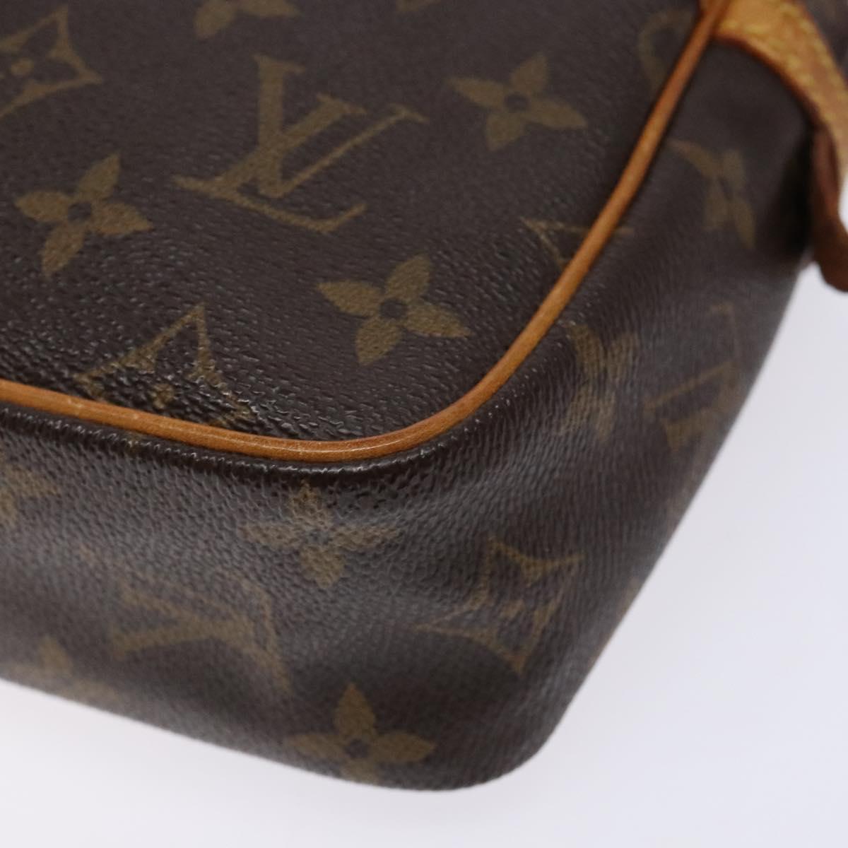 LOUIS VUITTON Monogram Compiegne 23 Clutch Bag M51847 LV Auth 133960