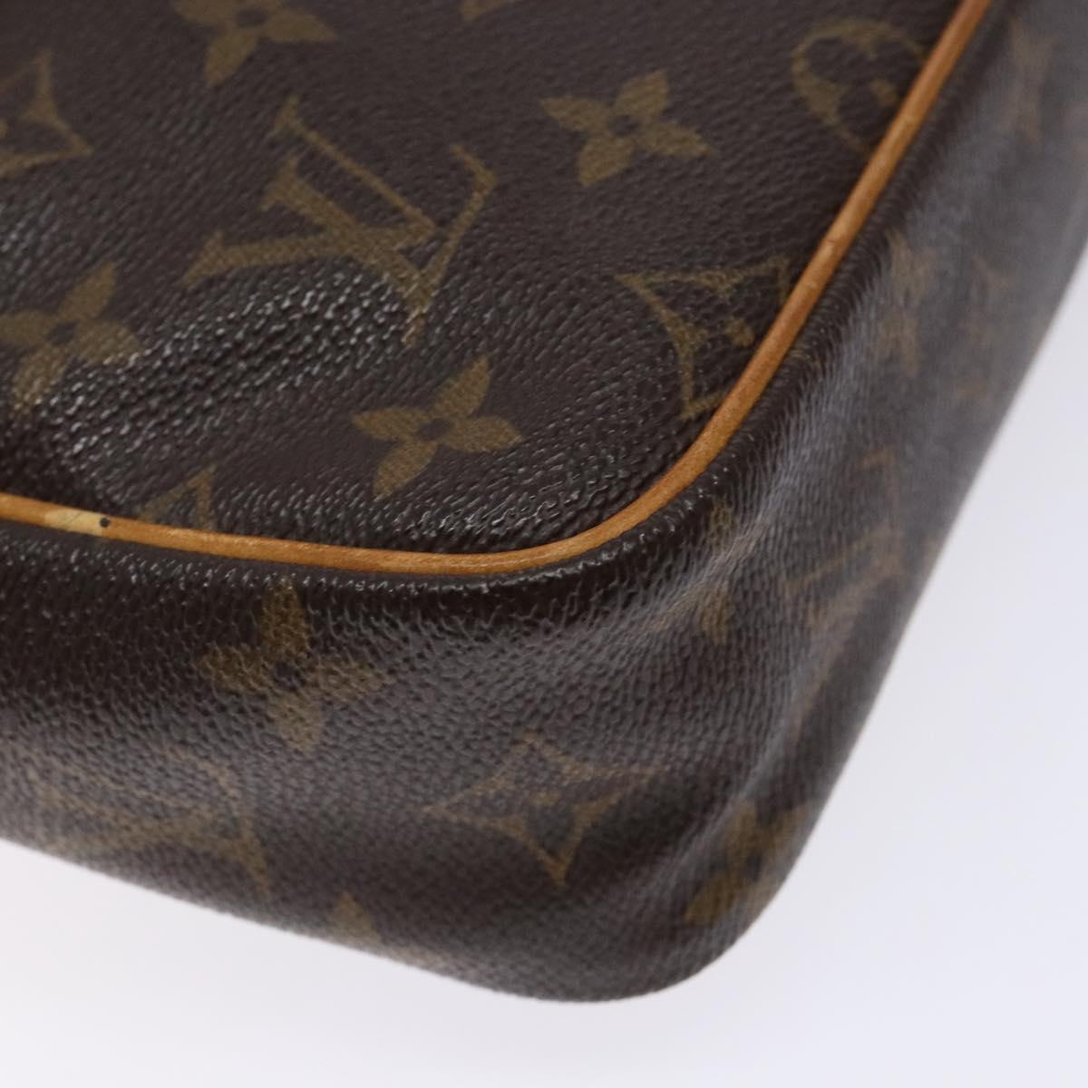 LOUIS VUITTON Monogram Compiegne 23 Clutch Bag M51847 LV Auth 133960