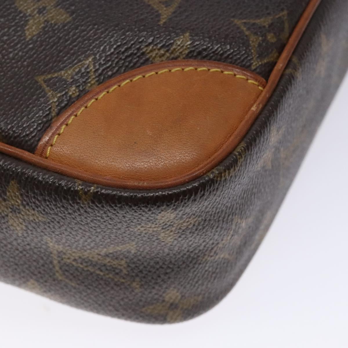 LOUIS VUITTON Monogram Compiegne 28 Clutch Bag M51845 LV Auth 133963