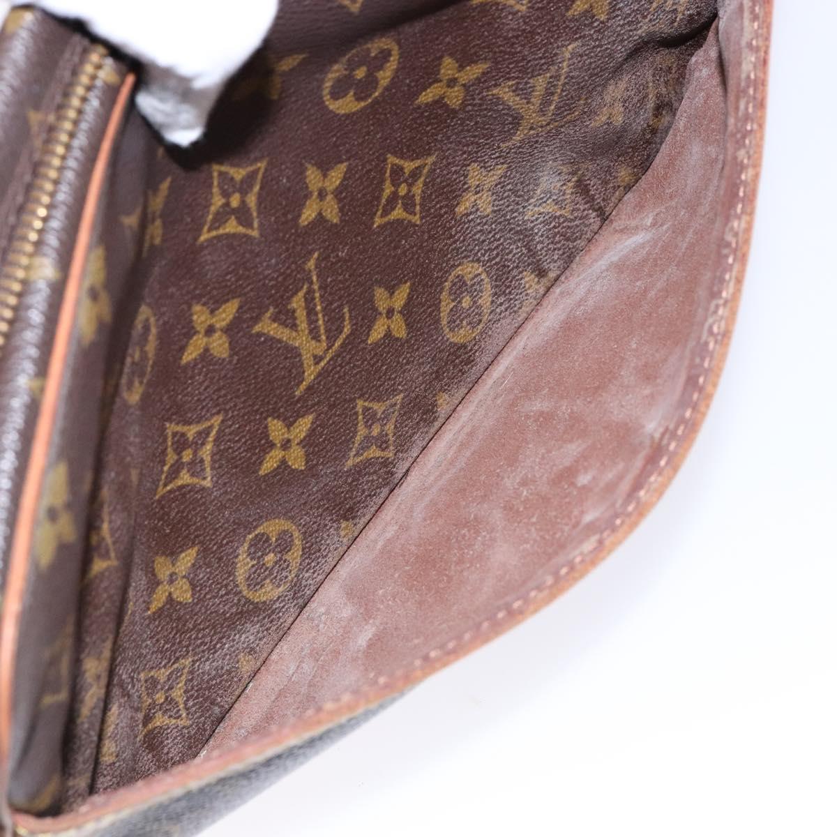 LOUIS VUITTON Monogram Compiegne 28 Clutch Bag M51845 LV Auth 133963