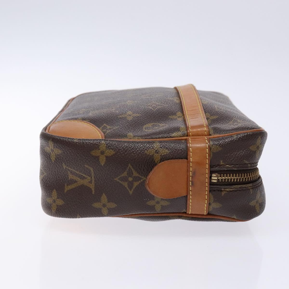 LOUIS VUITTON Monogram Compiegne 28 Clutch Bag M51845 LV Auth 133963