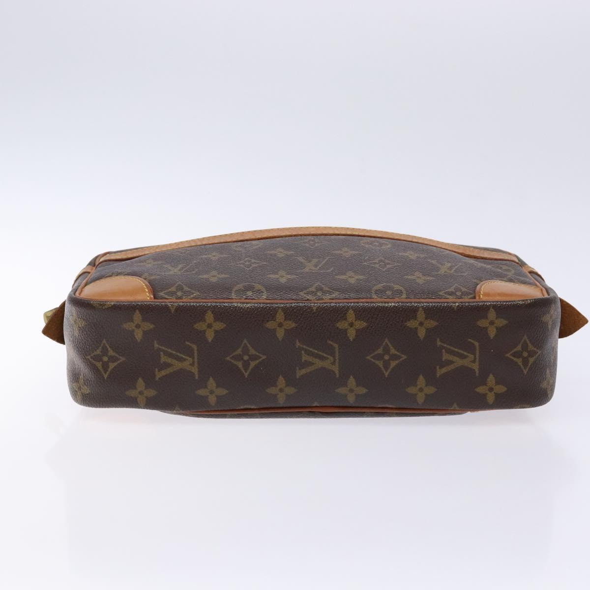 LOUIS VUITTON Monogram Compiegne 28 Clutch Bag M51845 LV Auth 133963