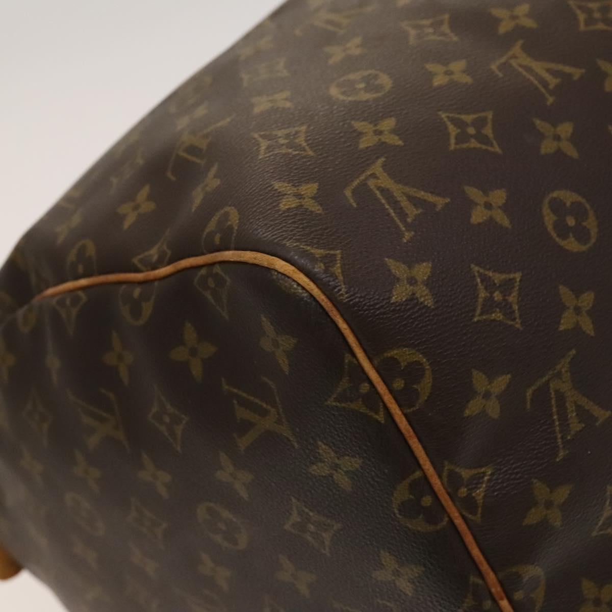 LOUIS VUITTON Monogram Keepall 55 Boston Bag M41424 LV Auth 133994