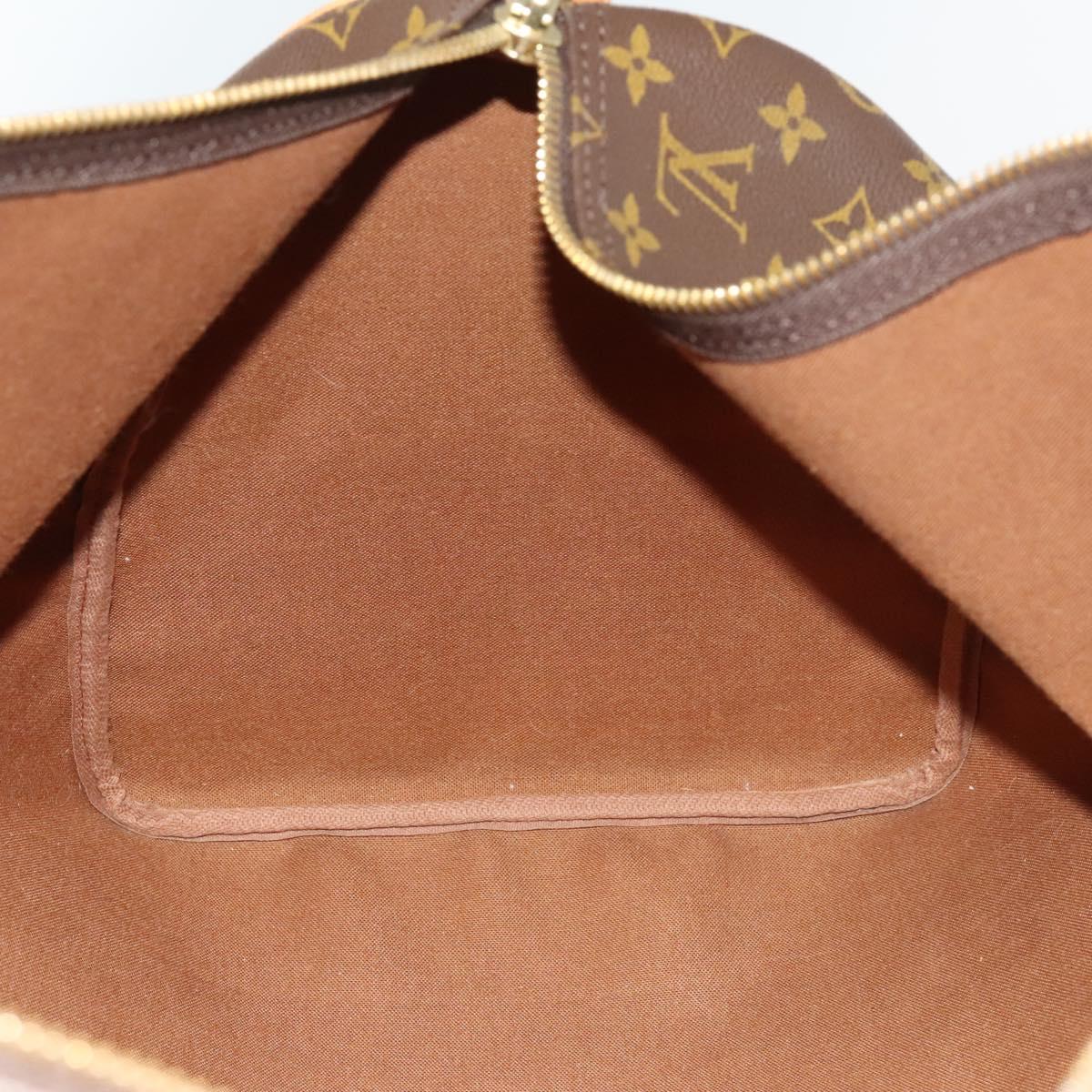 LOUIS VUITTON Monogram Keepall 55 Boston Bag M41424 LV Auth 133994