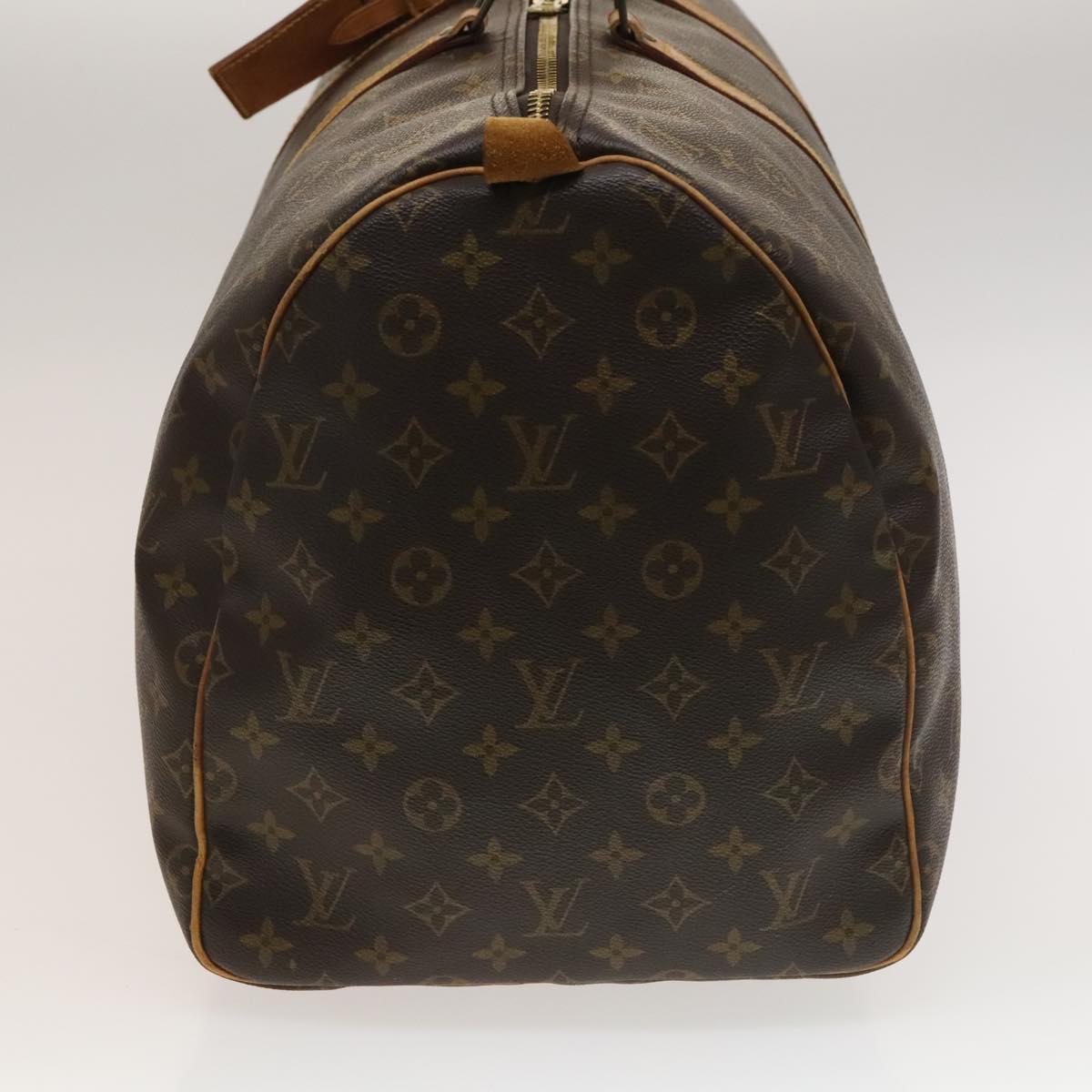 LOUIS VUITTON Monogram Keepall 55 Boston Bag M41424 LV Auth 133994