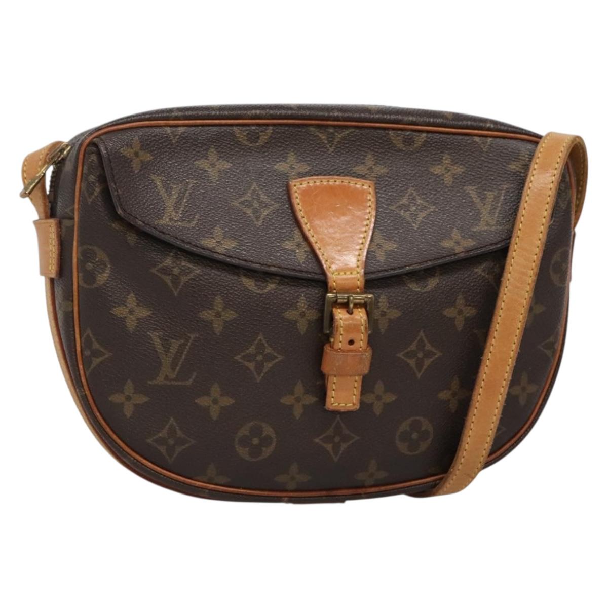 LOUIS VUITTON Monogram Jeune Fille MM Shoulder Bag M51226 LV Auth 133996
