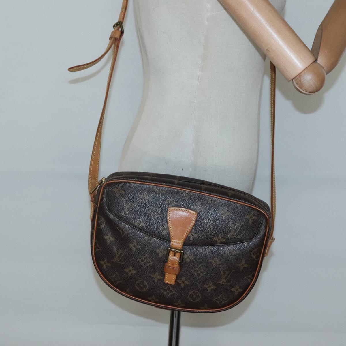 LOUIS VUITTON Monogram Jeune Fille MM Shoulder Bag M51226 LV Auth 133996