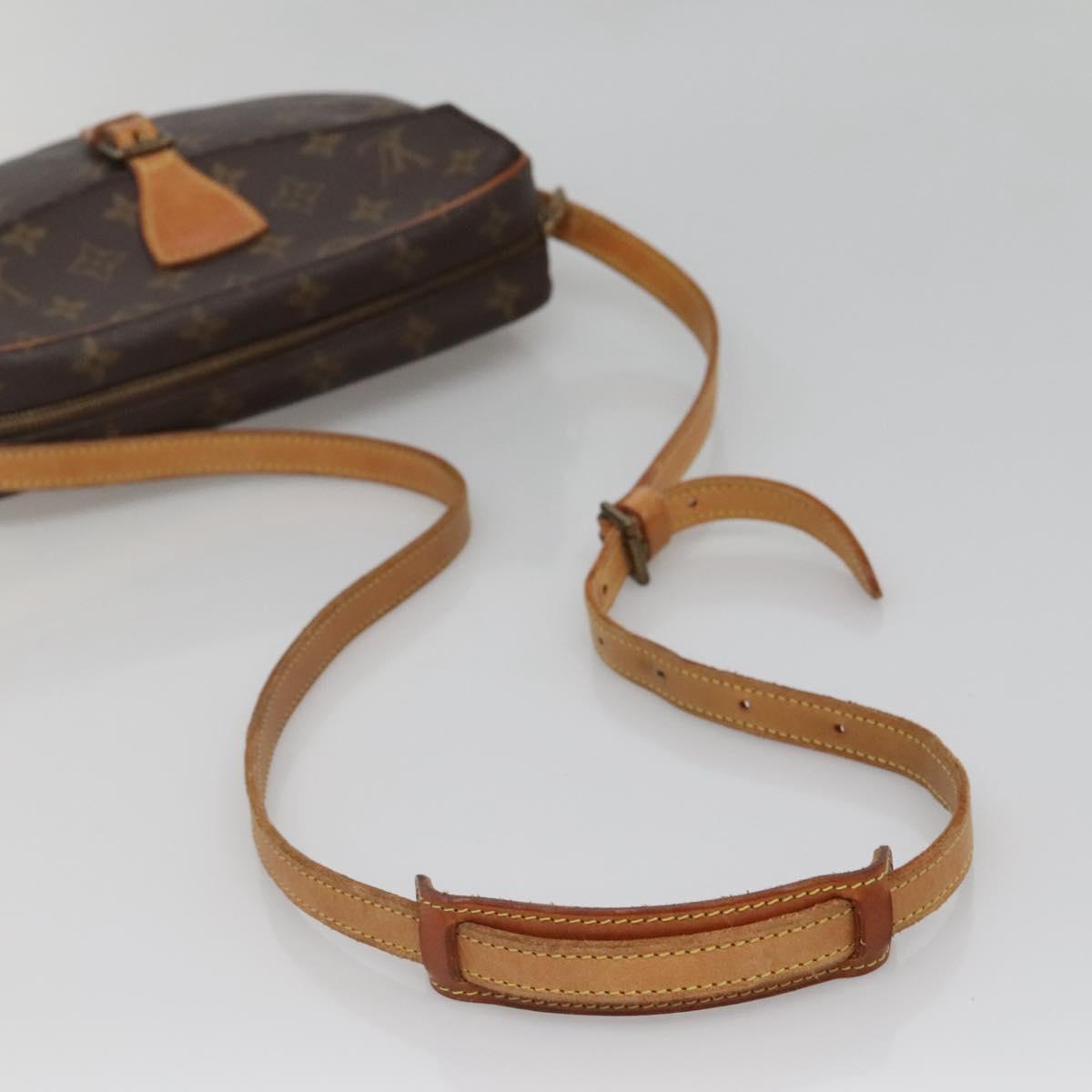 LOUIS VUITTON Monogram Jeune Fille MM Shoulder Bag M51226 LV Auth 133996