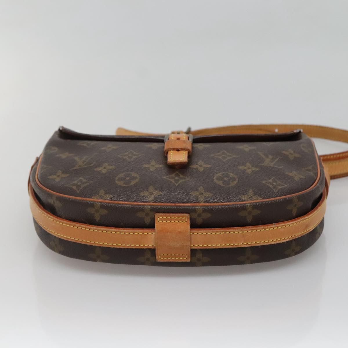 LOUIS VUITTON Monogram Jeune Fille MM Shoulder Bag M51226 LV Auth 133996