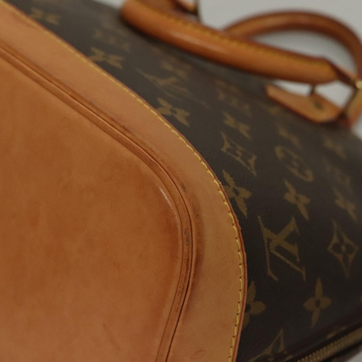 LOUIS VUITTON Monogram Alma Hand Bag M51130 LV Auth 133998