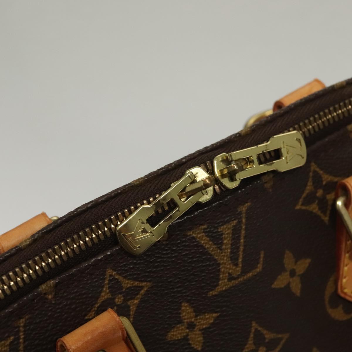 LOUIS VUITTON Monogram Alma Hand Bag M51130 LV Auth 133998