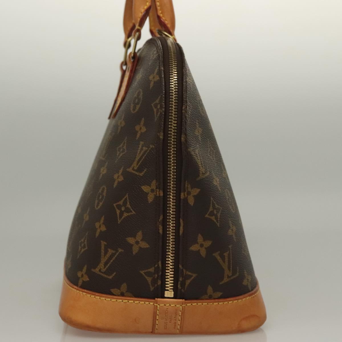 LOUIS VUITTON Monogram Alma Hand Bag M51130 LV Auth 133998