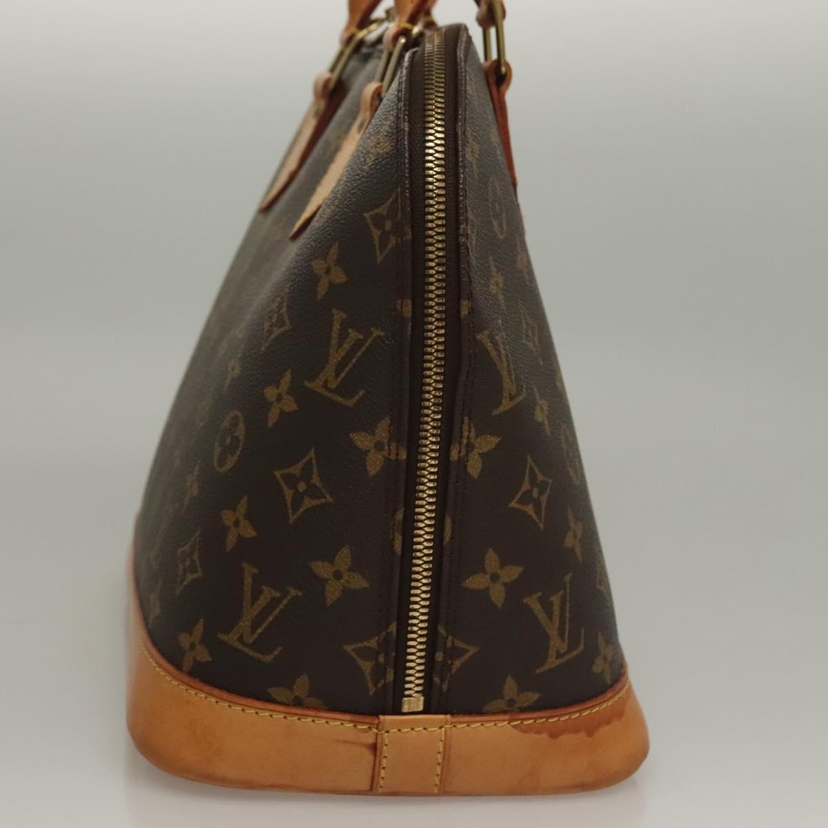 LOUIS VUITTON Monogram Alma Hand Bag M51130 LV Auth 133998