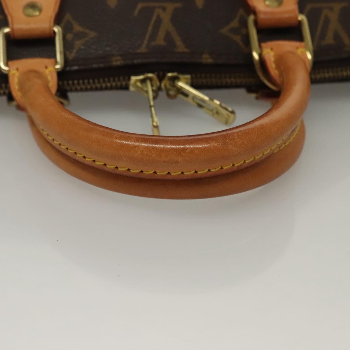 LOUIS VUITTON Monogram Alma Hand Bag M51130 LV Auth 133998