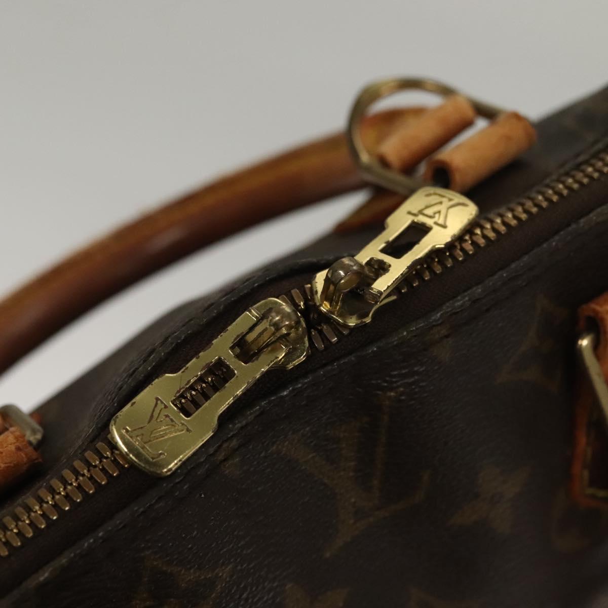 LOUIS VUITTON Monogram Alma Hand Bag M51130 LV Auth 134026