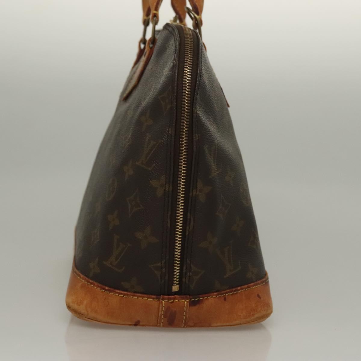 LOUIS VUITTON Monogram Alma Hand Bag M51130 LV Auth 134026