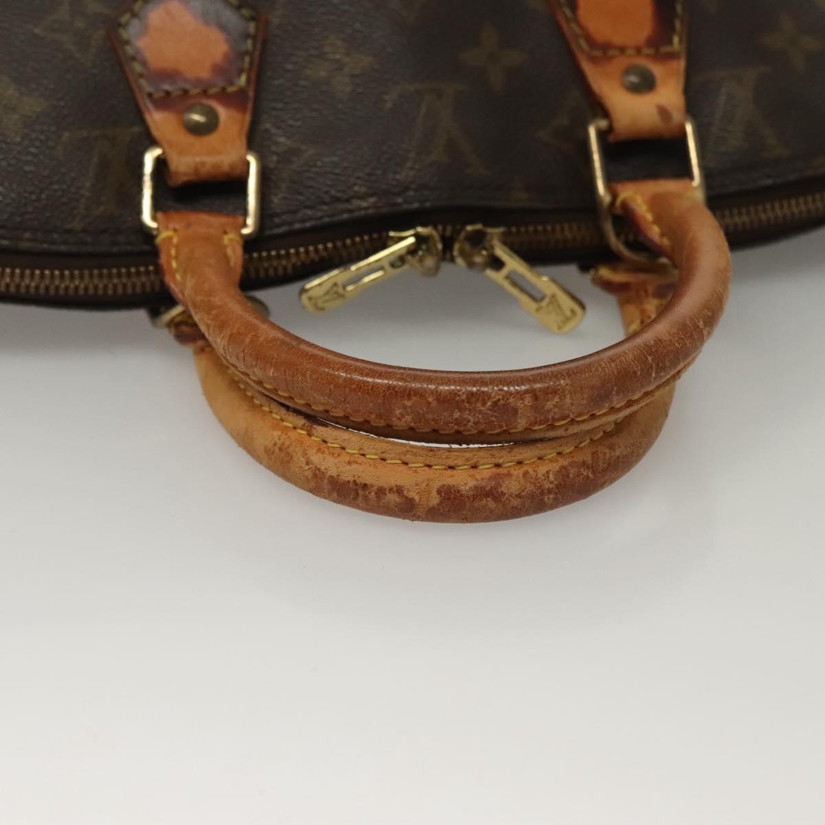 LOUIS VUITTON Monogram Alma Hand Bag M51130 LV Auth 134026