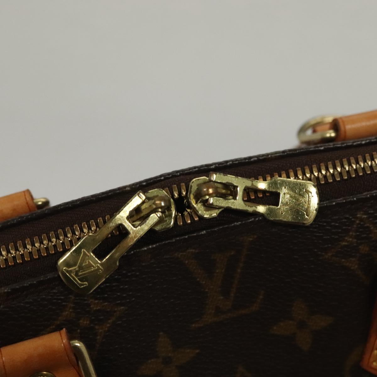 LOUIS VUITTON Monogram Alma Hand Bag M51130 LV Auth 134029