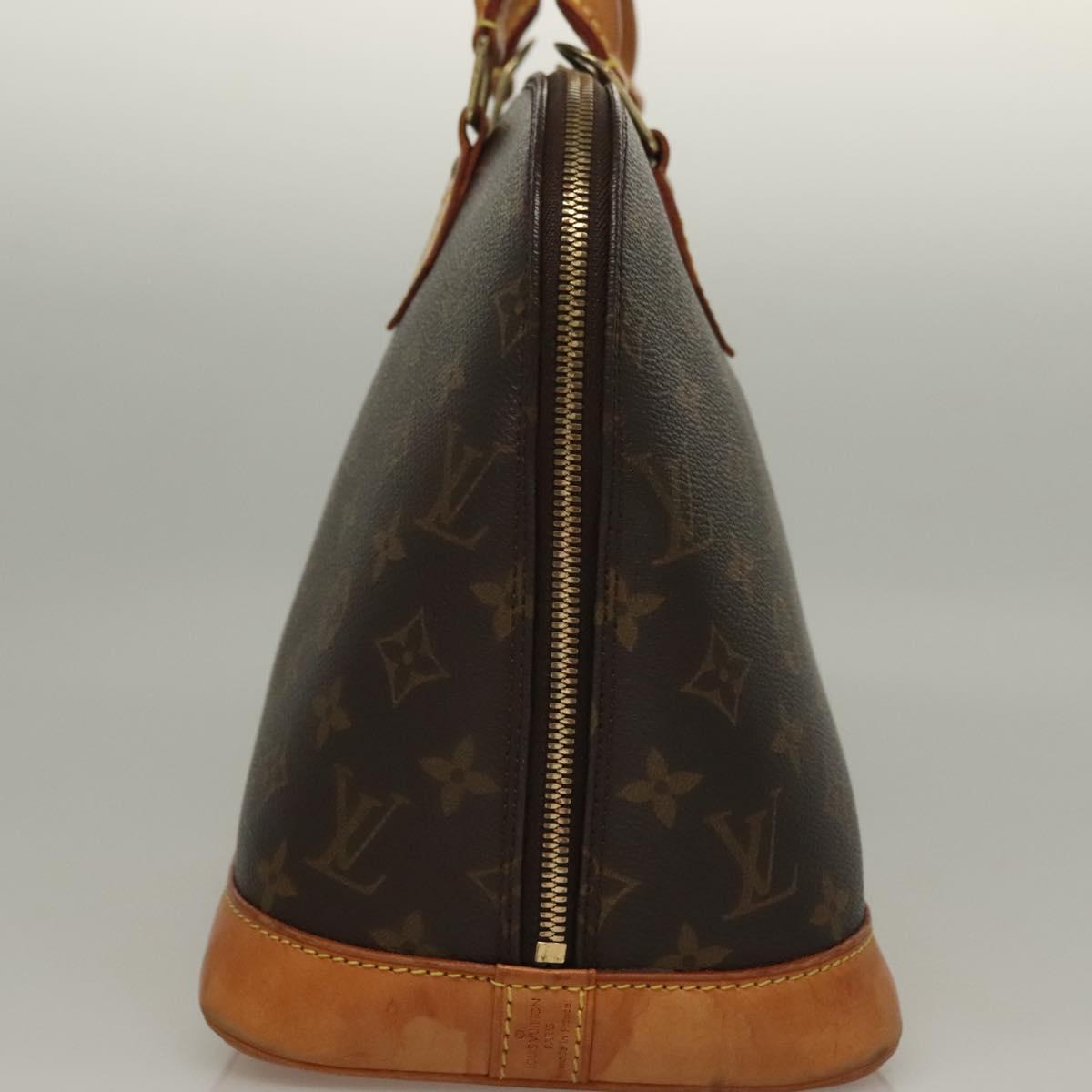 LOUIS VUITTON Monogram Alma Hand Bag M51130 LV Auth 134029