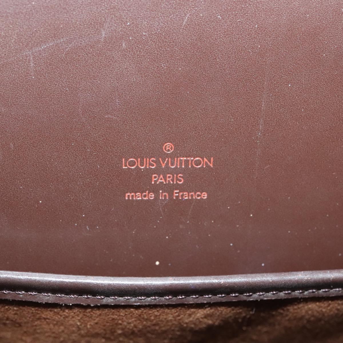 LOUIS VUITTON Damier Ebene Altona PM Briefcase N53315 LV Auth 134095