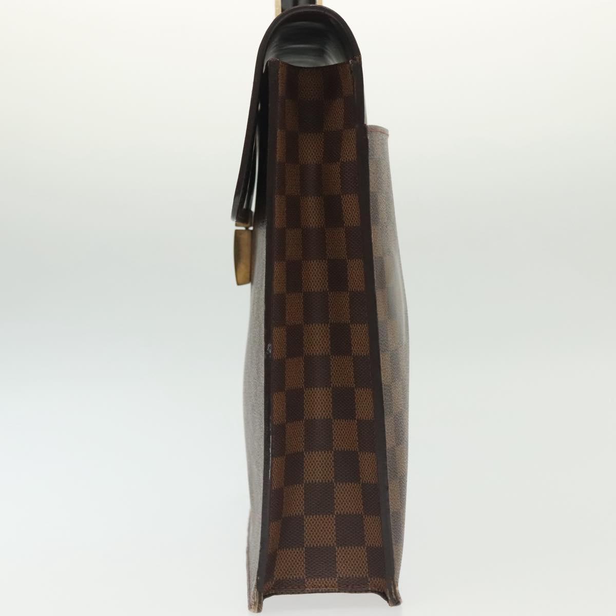 LOUIS VUITTON Damier Ebene Altona PM Briefcase N53315 LV Auth 134095