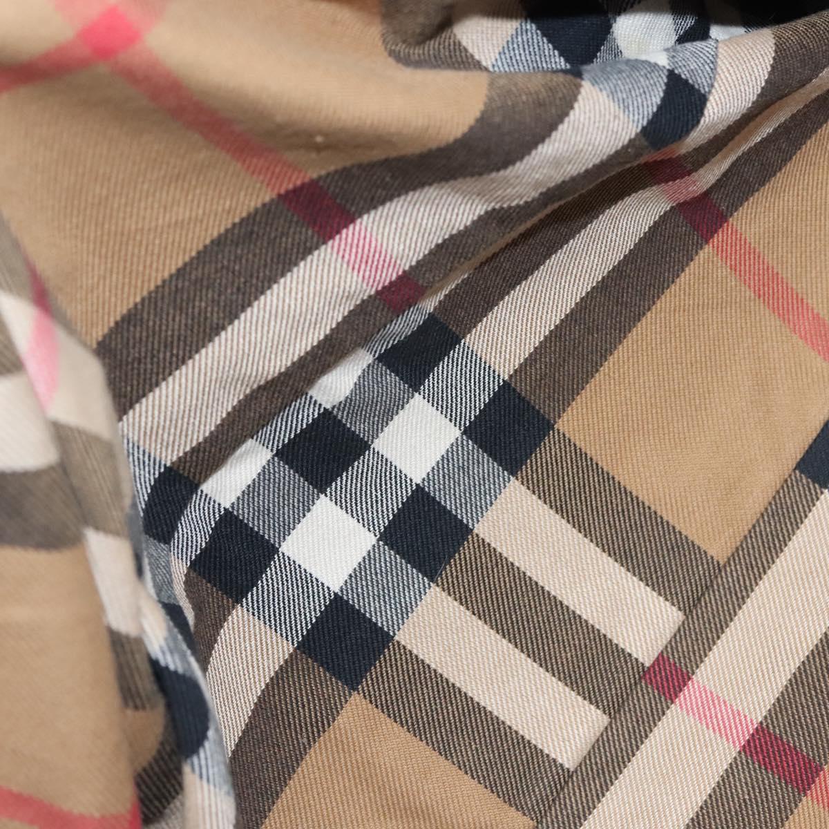 BURBERRY Shoulder Bag Leather Black Gold Auth 134105