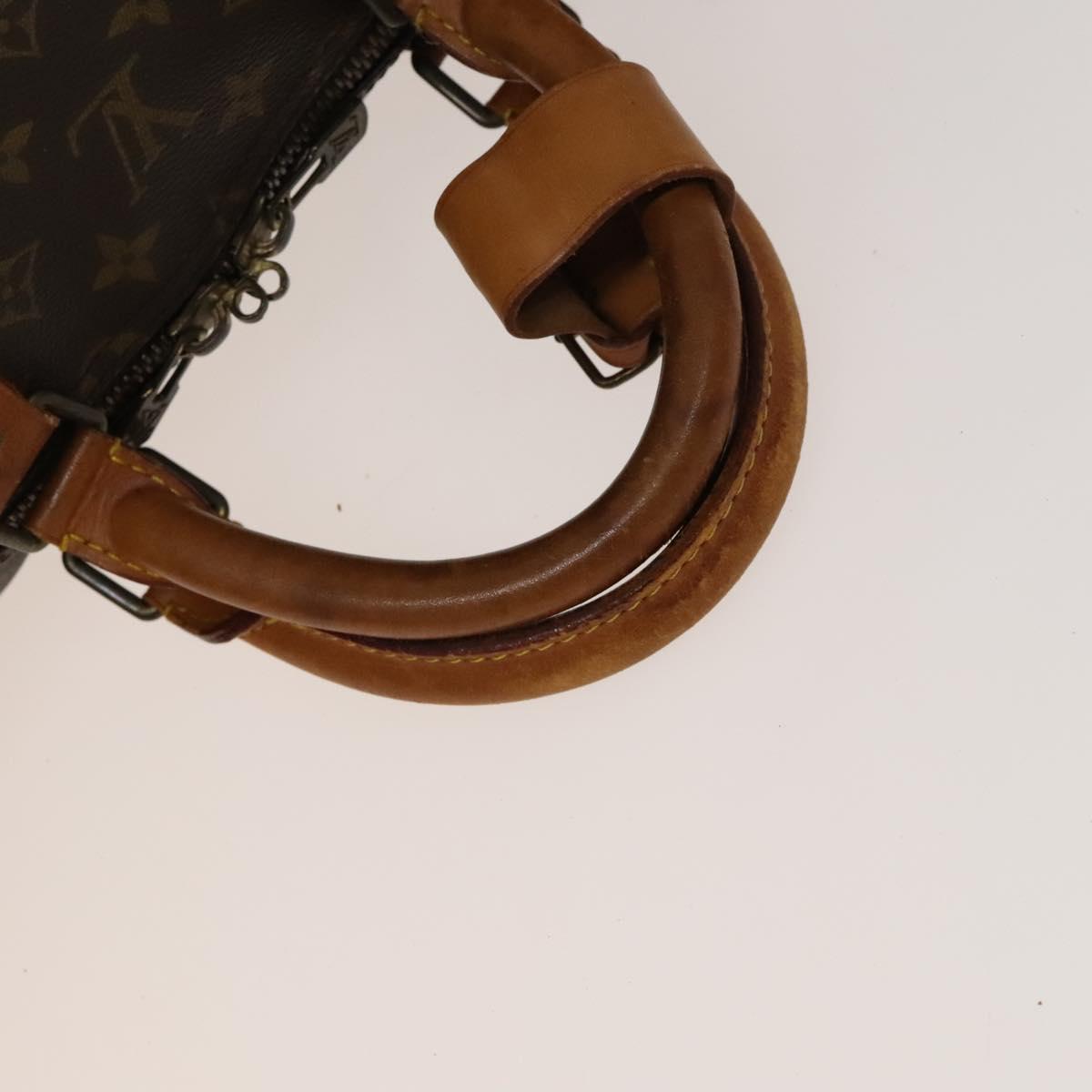 LOUIS VUITTON Monogram Keepall Bandouliere 55 Boston Bag M41414 LV Auth 134119