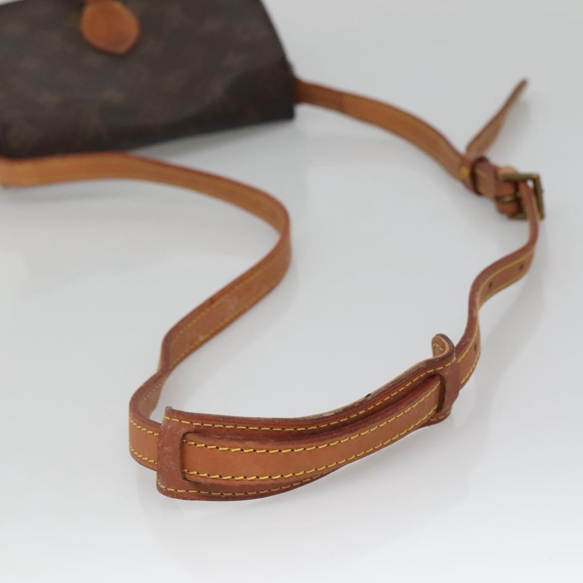 LOUIS VUITTON Monogram Saint Cloud MM Shoulder Bag M51243 LV Auth 134143