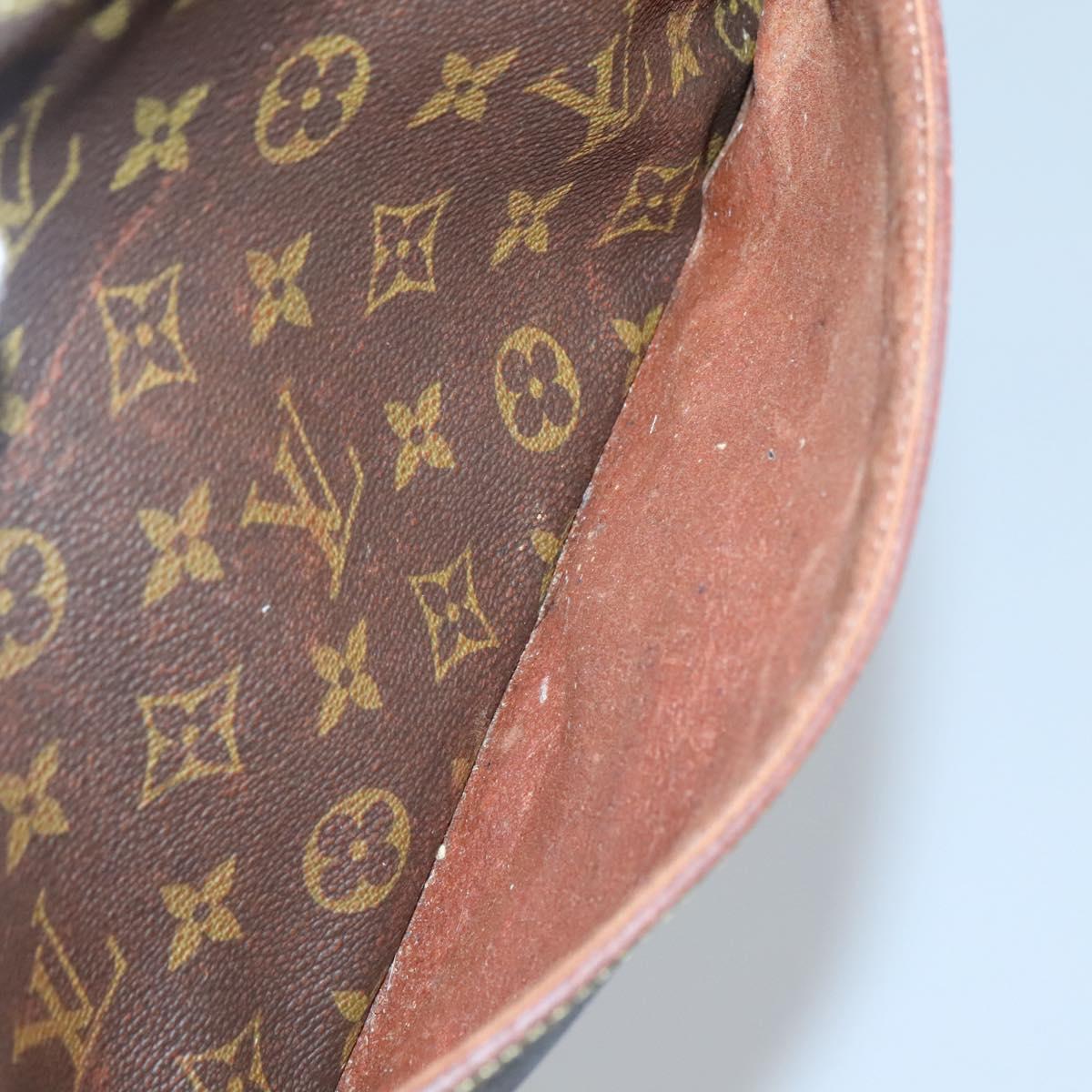 LOUIS VUITTON Monogram Compiegne 28 Clutch Bag M51845 LV Auth 134145